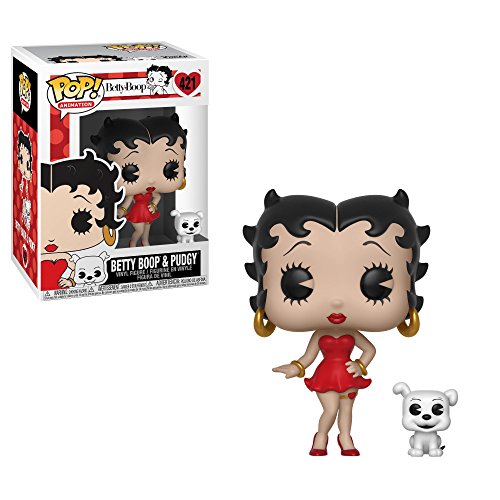 Funko 33432 POP Vinyl: Betty Boop: Betty Boop w/ Pudgy