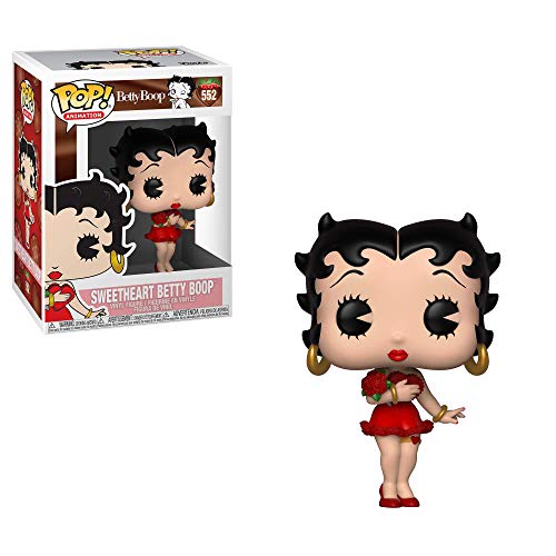 Funko 36477 Pop Vinilo: Animación: Betty Boop (Valentine), Multi