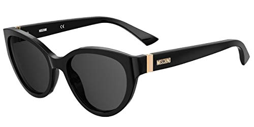 Gafas de Sol Moschino MOS065/S BLACK/DARK GREY 55/19/140 mujer