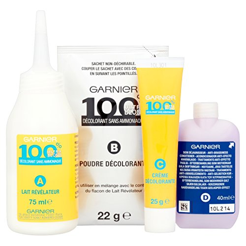 Garnier - 100% Ultra Blond - Décoloration sans ammoniaque - Décolorant Sans Ammoniaque