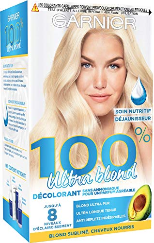 Garnier - 100% Ultra Blond - Décoloration sans ammoniaque - Décolorant Sans Ammoniaque