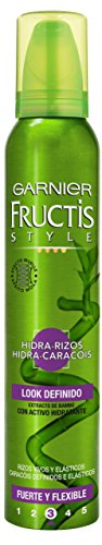 Garnier Fructis Style Espuma Hidra-Rizos 5 Acciones, 200 ml