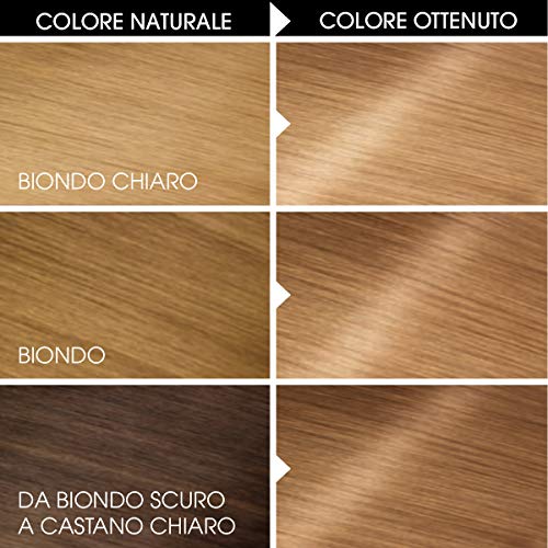 Garnier - Tinte Olia para el cabello, coloración permanente sin amoniaco de fragancia delicada, cubre el 100% de las canas, color rubio claro arena, paquete de 1 unidad