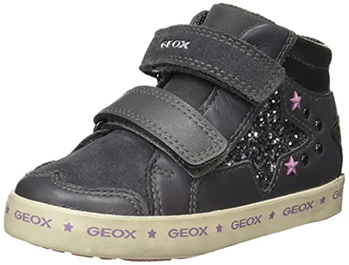 GEOX Baby Girl B KILWI GIRL SNEAKERS ANTHRACITE_22 EU