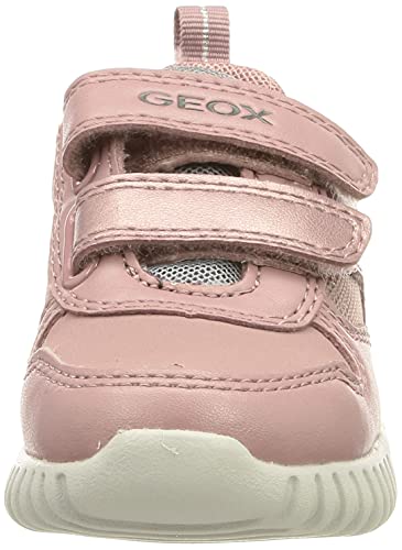 Geox Baby Girl B WAVINESS GIRL A SNEAKERS PINK/SILVER_23 EU