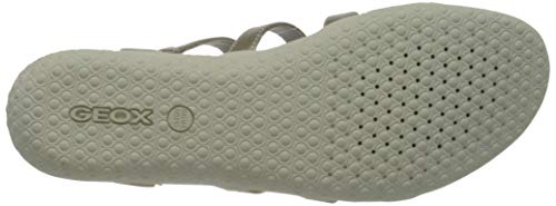 Geox D Sandal Vega B, Sandalia. Mujer, champán, 39 EU