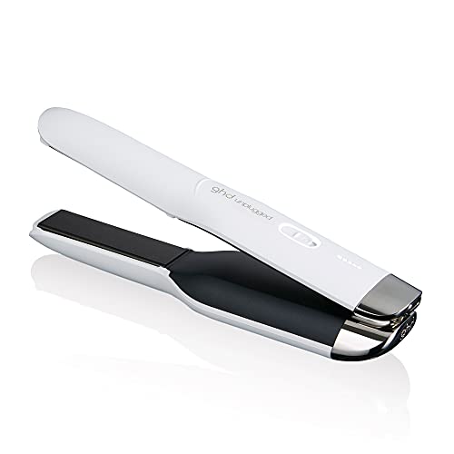 ghd unplugged - Plancha de Pelo Profesional Inalámbrica con Tecnología Dual Zone, Blanco