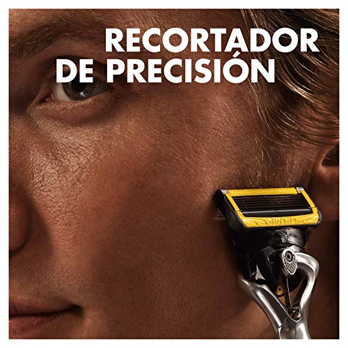 Gillette ProShield Cuchillas de Afeitar Hombre, Paquete de 3 Cuchillas de Recambio