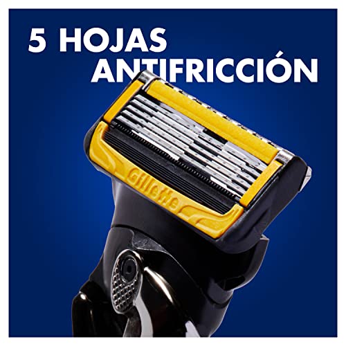 Gillette ProShield Maquinilla de Afeitar Hombre con Tecnología FlexBall + 9 Cuchillas de Recambio