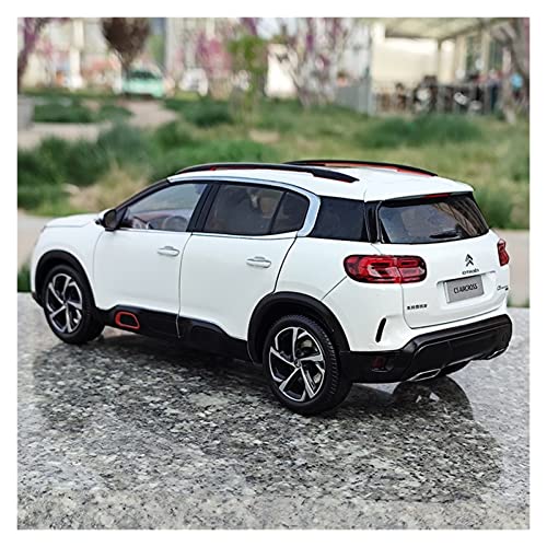 Giocattoli Modello Auto Collezione 1/18 para Citroen C5 Aircross SUV Blanco Diecast Modelo De Coche Colección De Juguetes Adornos De Decoración Ornamenti Decorativi Feste