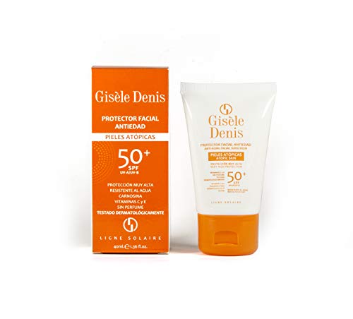 GISÈLE DENIS - Protector Solar Piel Atópica, en Crema, Resistente al Agua, Protección FPS50+, 300 ml