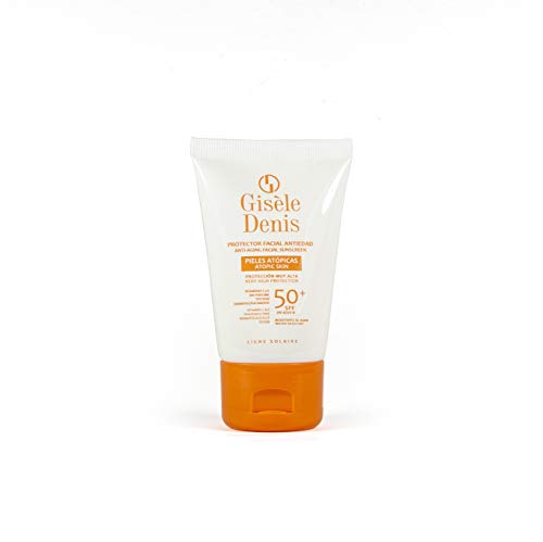 GISÈLE DENIS - Protector Solar Piel Atópica, en Crema, Resistente al Agua, Protección FPS50+, 300 ml