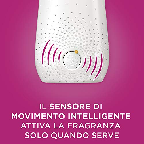 Glade Sense & Spray, ambientadores para ambiente, aroma relajante, 4 dispensadores y 4 recambios