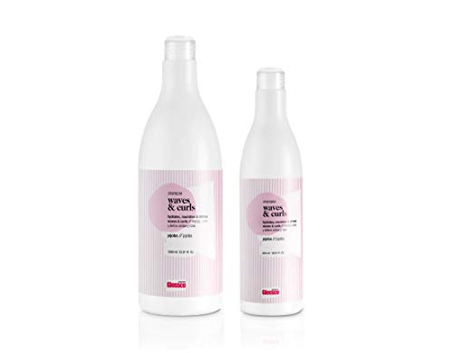 Glossco Champú Diseñado para Cabellos Rizados y Ondulados - 1000ml