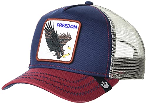 Goorin Bros Trucker Cap Let It Ring Navy/Red - One-Size