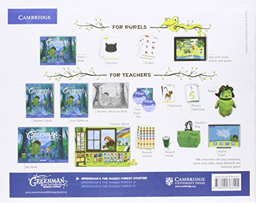 Greenman and the Magic Forest Starter Pupil's Book with Stickers and Pop-outs - 9788490368145