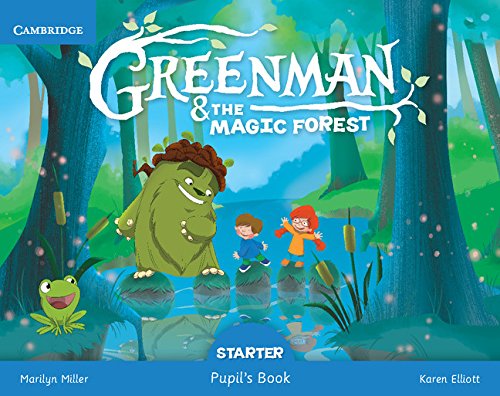 Greenman and the Magic Forest Starter Pupil's Book with Stickers and Pop-outs - 9788490368145