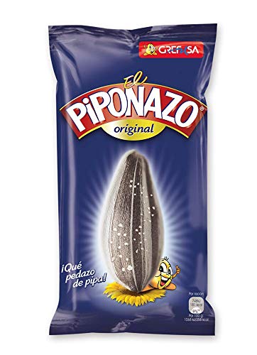 Grefusa - El Piponazo Original | Pipas Grandes Tostadas con Sal - 170 gr - 3 Paquetes