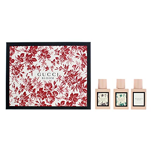 Gucci Bloom Eau de Parfum 30 ml, Bloom Acqua Di Fiori Edt 30 ml & Bloom Nettare Di Fiori Edp 30 ml