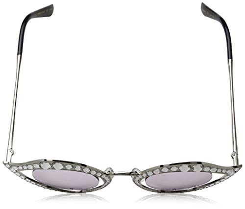 Gucci GG0046S 002 Gafas de Sol, Plateado (Silver/Pink), 41 para Mujer