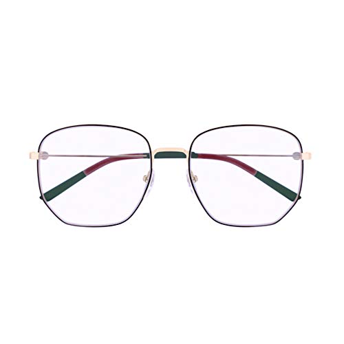 Gucci GG0396O-001 Estuches para anteojos, Dorado, 56.0 para Mujer