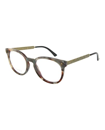 Gucci - Montura de gafas - para mujer Negro marmor stil mix - bedruckt messing 50