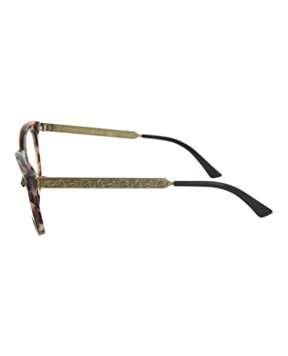 Gucci - Montura de gafas - para mujer Negro marmor stil mix - bedruckt messing 50