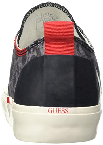 Guess EDERLE LO 2, Zapatillas Deportivas Hombre, Negro, 42 EU