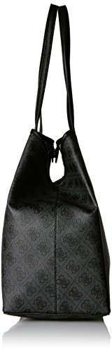 Guess - Vikky, Bolsos totes Mujer, Negro (Coal/Coa), 39.5x31x18 cm (W x H L)