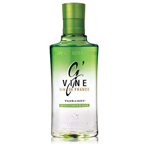 G'Vine – Ginebra 700ML, 40º - Ginebra Premium - Elaborada con una base de uva francesa