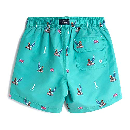 Hackett London Harry Volley Y Traje de baño, 648turquoise Green, 9 años para Niños