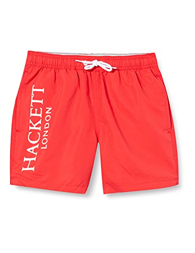 Hackett London Logo Volley Y Traje de baño, 343hibiscus, Y09 para Niños