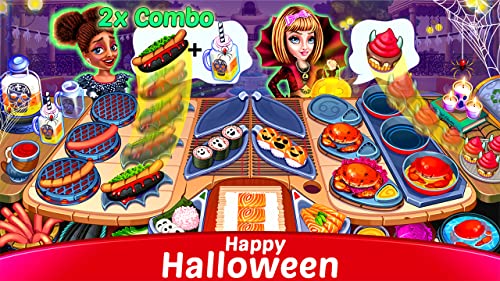 Halloween Fever Hot Restaurant Craze Cooking Games