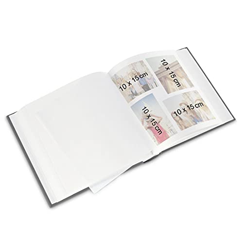 Hama Fine Art Jumbo - Álbum de fotos 30 x 30 cm, 100 páginas, 50 hojas