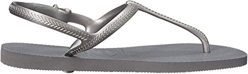 Havaianas Freedom, Sandalias, Steel Grey, 33/34 EU