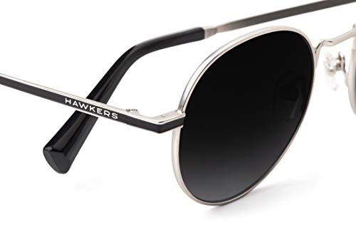 HAWKERS · Gafas de sol MOMA para hombre y mujer · SILVER · BLACK GRADIENT