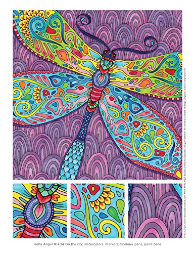 Hello Angel Beauty of Nature: Expanded Design Collection for Artists & Crafters - Craft, Pattern, Color, Chill