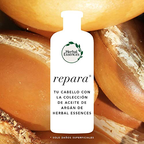 Herbal Essences Mascarilla Capilar + Gorro 20 ml Aceite de Argán Reparador, en Colaboración con el Real Jardín Botánico de KEW