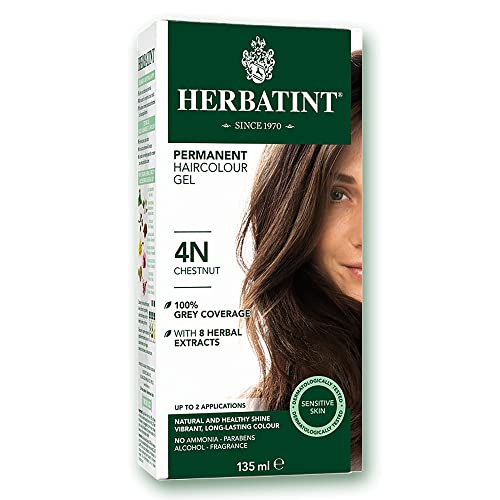 Herbatint 4N - Gel colorante permanente a base de hierbas Castaño 150 ml