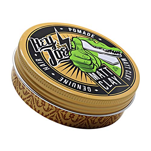 HEY JOE! - Genuine Hair Pomade Matt Clay | Cera Mate para Pelo con Fijación Alta - Envase de 100 ml