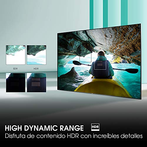 Hisense UHD TV 2020 50AE7000F - Smart TV Resolución 4K con Alexa integrada, Precision Colour, escalado UHD con IA, Ultra Dimming, audio DTS Studio Sound, Vidaa U 4.0