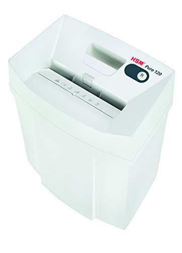 HSM Pure 120 - Destructora de papel, nivel de seguridad 2, 12 hojas (corte en tiras)