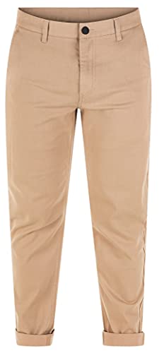 Hurley Pantalones de Hombre estándar de Trabajador Icono, Caqui, 31