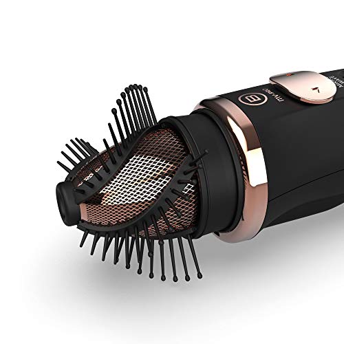 Imetec Bellissima My Pro Miracle Wave GH19 1100 - Cepillo de aire moldeador, crea ondas suaves y naturales con un calor que respeta el cabello, rotación automática