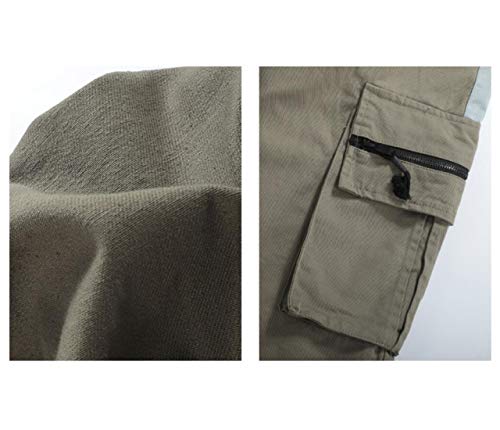 Irypulse Pantalones de Carga Hombre Chino Casual Deportivos, Pantalón Cargo Moda Callejera Urbana para Adolescentes, Jóvenes y Niños, Pantalone de Trabajo Recto Holgado - Diseño Original