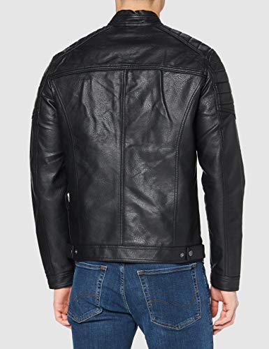 Jack & Jones Jcorocky Jacket Noos Chaqueta, Negro (Black), L para Hombre