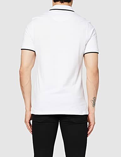 Jack & Jones Jjepaulos Polo SS Noos, Blanco (Vapor White), M para Hombre