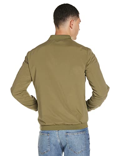 Jack & Jones Jjerush Bomber Noos Chaqueta, Verde Oscuro, XXL para Hombre