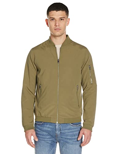 Jack & Jones Jjerush Bomber Noos Chaqueta, Verde Oscuro, XXL para Hombre