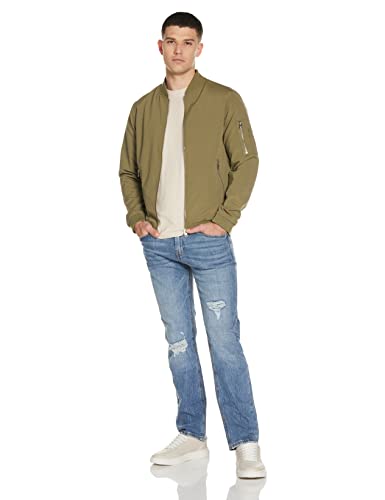 Jack & Jones Jjerush Bomber Noos Chaqueta, Verde Oscuro, XXL para Hombre